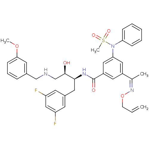Chemical structure of BindingDB Monomer ID 50294643
