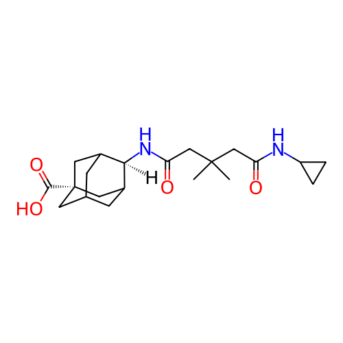 Chemical structure of BindingDB Monomer ID 50294782