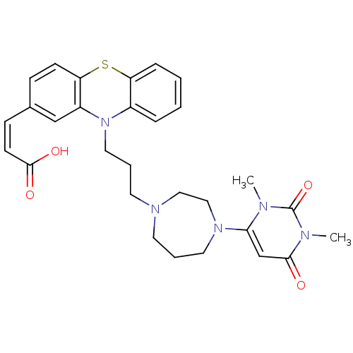Chemical structure of BindingDB Monomer ID 50295721