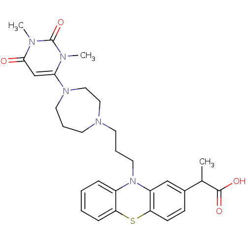 Chemical structure of BindingDB Monomer ID 50295725