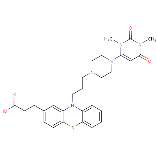 Chemical structure of BindingDB Monomer ID 50295727