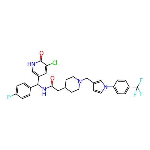 Chemical structure of BindingDB Monomer ID 50296043