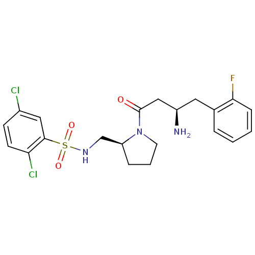 Chemical structure of BindingDB Monomer ID 50296140