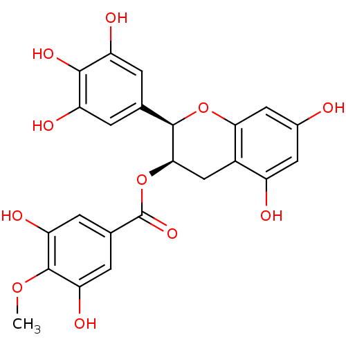 Chemical structure of BindingDB Monomer ID 50296235