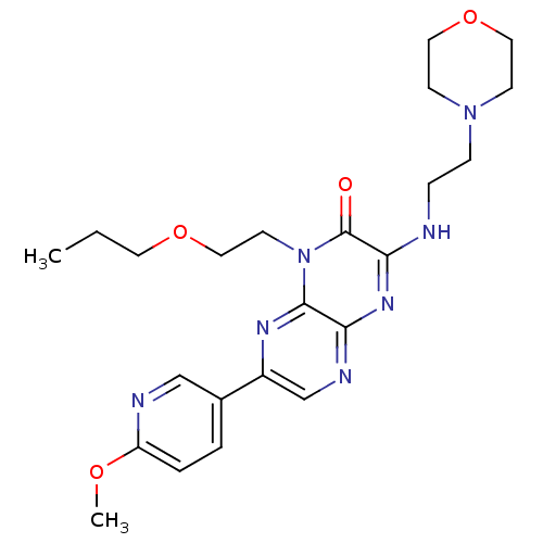 Chemical structure of BindingDB Monomer ID 50296255
