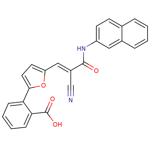 Chemical structure of BindingDB Monomer ID 50296365