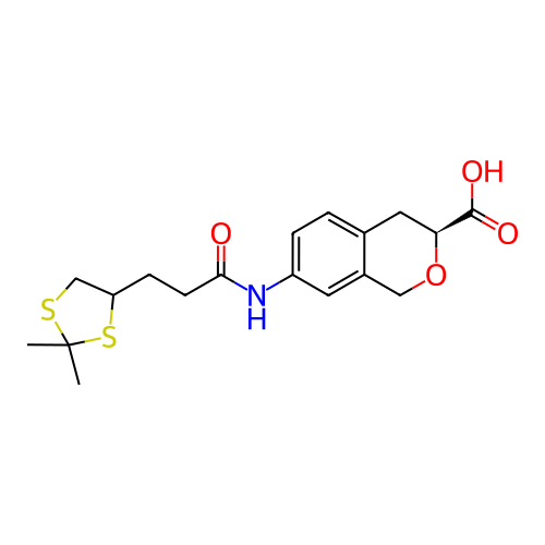 Chemical structure of BindingDB Monomer ID 50296374