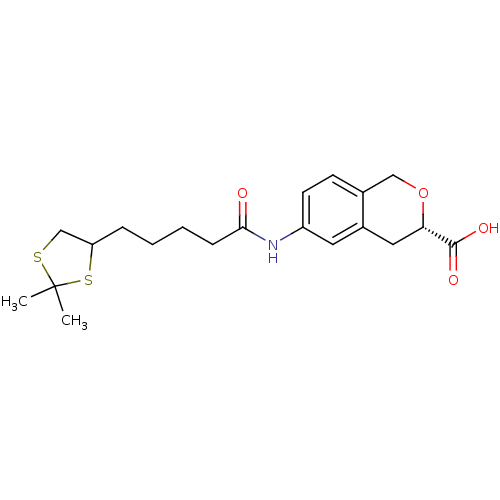 Chemical structure of BindingDB Monomer ID 50296375