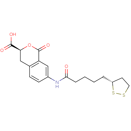 Chemical structure of BindingDB Monomer ID 50296389