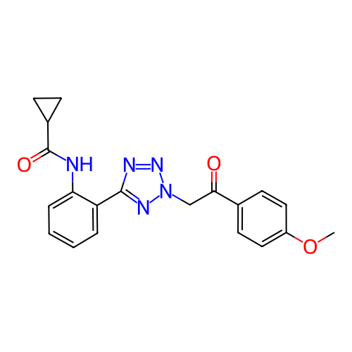 Chemical structure of BindingDB Monomer ID 50296432
