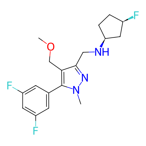 Chemical structure of BindingDB Monomer ID 50296590