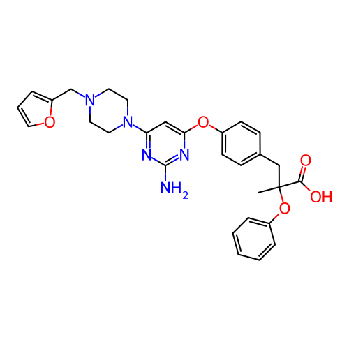 Chemical structure of BindingDB Monomer ID 50296709