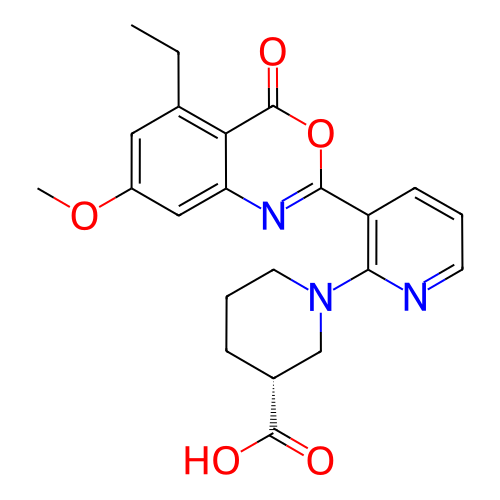 Chemical structure of BindingDB Monomer ID 50296834