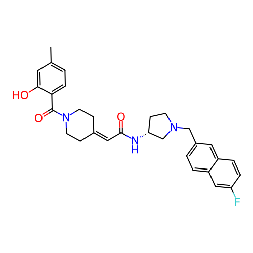 Chemical structure of BindingDB Monomer ID 50297172