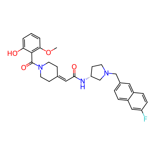 Chemical structure of BindingDB Monomer ID 50297175