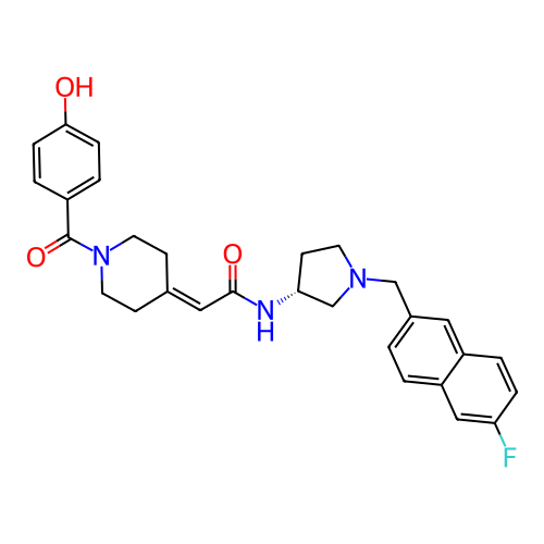 Chemical structure of BindingDB Monomer ID 50297179