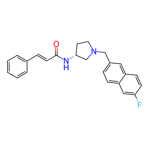 Chemical structure of BindingDB Monomer ID 50297195