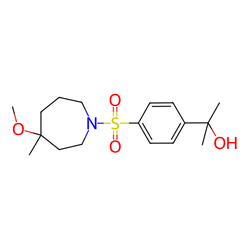 Chemical structure of BindingDB Monomer ID 50297224