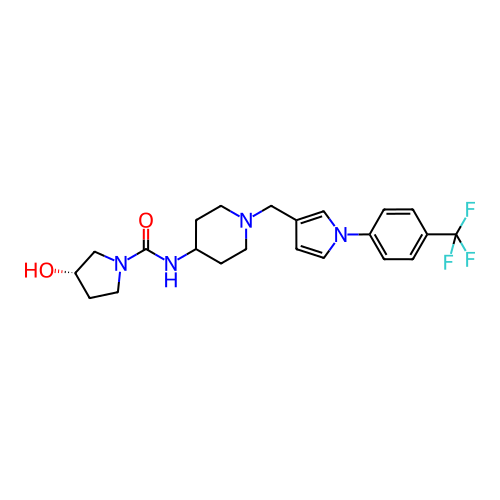 Chemical structure of BindingDB Monomer ID 50297616