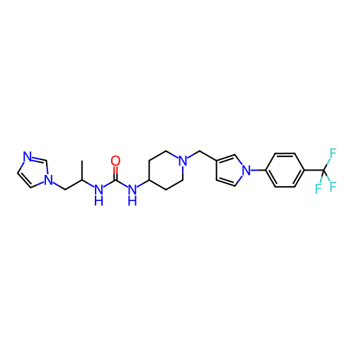 Chemical structure of BindingDB Monomer ID 50297622