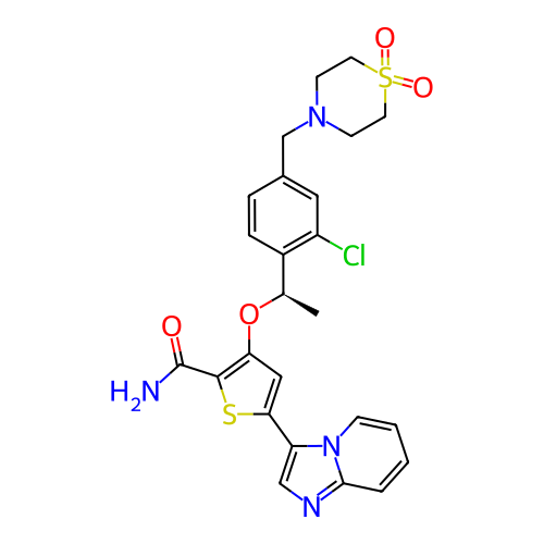 Chemical structure of BindingDB Monomer ID 50297982
