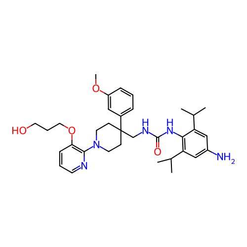 Chemical structure of BindingDB Monomer ID 50298278