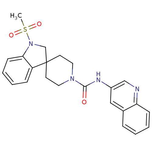 Chemical structure of BindingDB Monomer ID 50298622