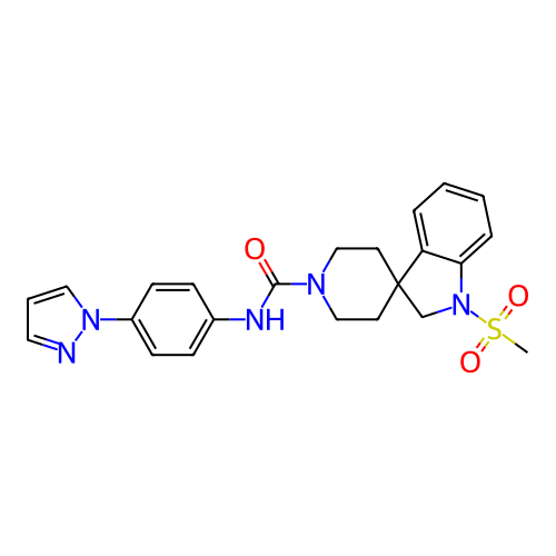 Chemical structure of BindingDB Monomer ID 50298633