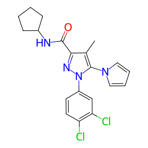 Chemical structure of BindingDB Monomer ID 50298945
