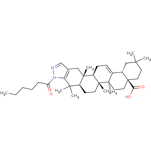 Chemical structure of BindingDB Monomer ID 50299733