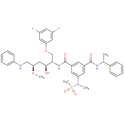 Chemical structure of BindingDB Monomer ID 50300174