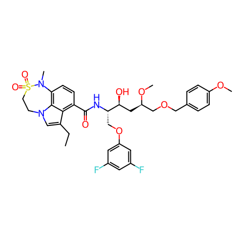 Chemical structure of BindingDB Monomer ID 50300176