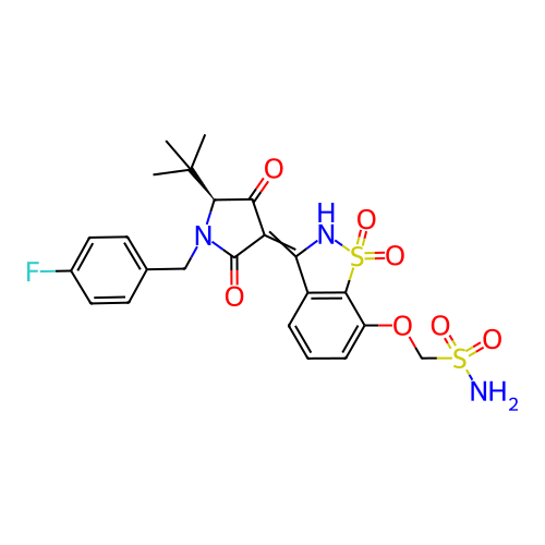 Chemical structure of BindingDB Monomer ID 50300501
