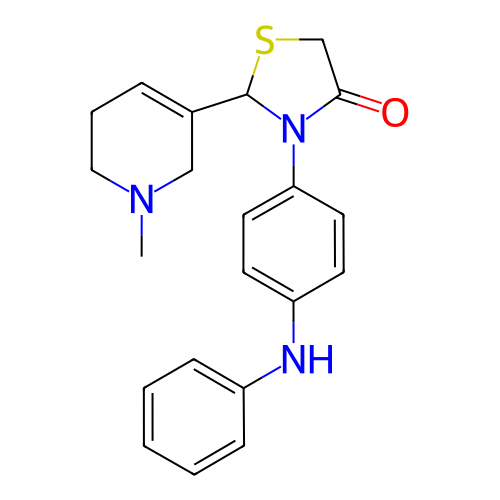 Chemical structure of BindingDB Monomer ID 50300564
