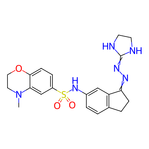 Chemical structure of BindingDB Monomer ID 50300668