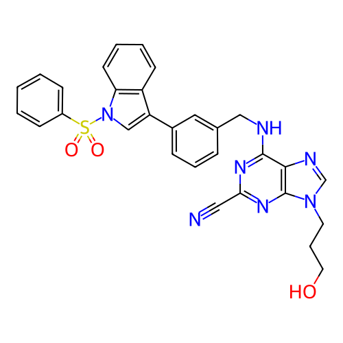 Chemical structure of BindingDB Monomer ID 50300784