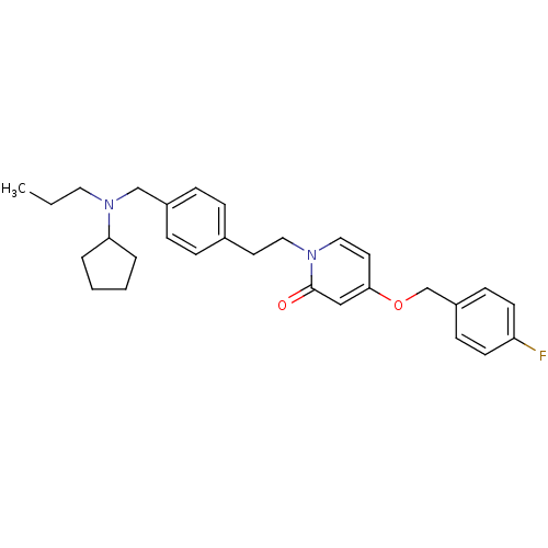 Chemical structure of BindingDB Monomer ID 50301092