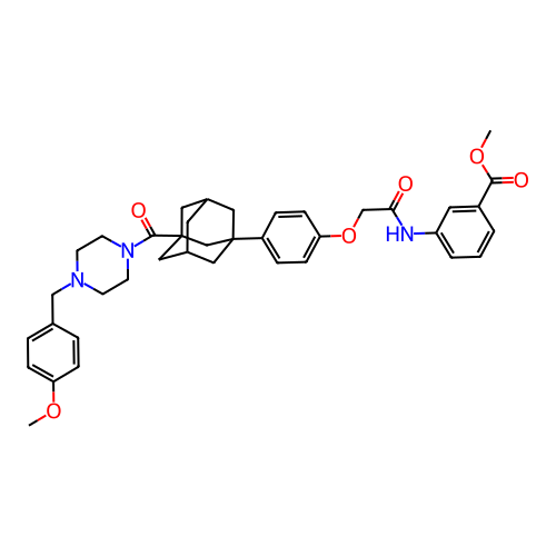Chemical structure of BindingDB Monomer ID 50301673