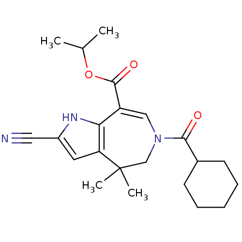 Chemical structure of BindingDB Monomer ID 50301756