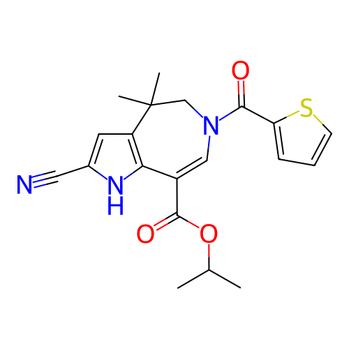 Chemical structure of BindingDB Monomer ID 50301760