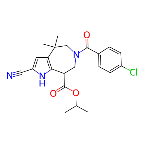Chemical structure of BindingDB Monomer ID 50301768