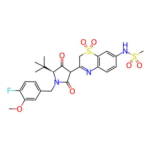 Chemical structure of BindingDB Monomer ID 50301903