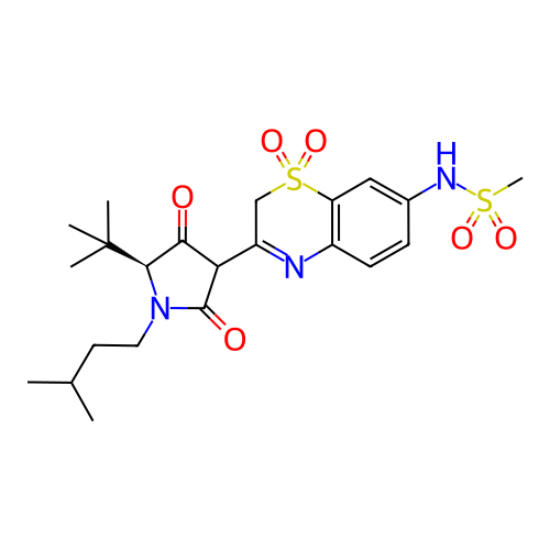 Chemical structure of BindingDB Monomer ID 50301906