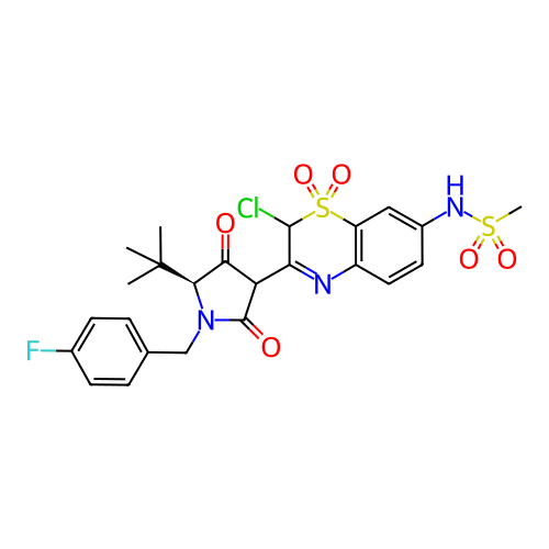 Chemical structure of BindingDB Monomer ID 50301911