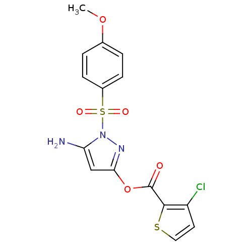 Chemical structure of BindingDB Monomer ID 50302023