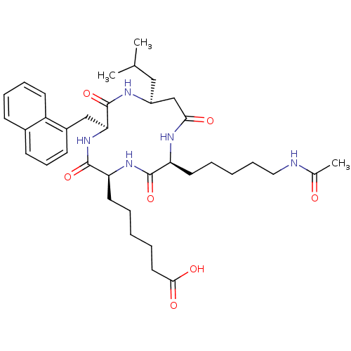 Chemical structure of BindingDB Monomer ID 50302059