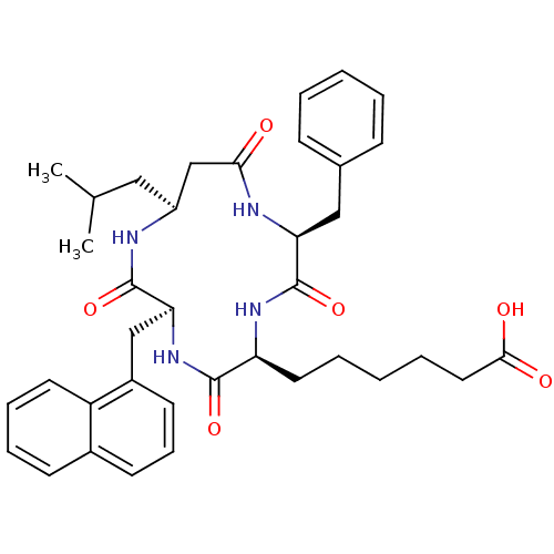Chemical structure of BindingDB Monomer ID 50302061