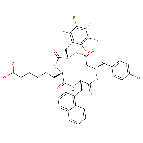 Chemical structure of BindingDB Monomer ID 50302070