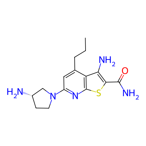 Chemical structure of BindingDB Monomer ID 50302171