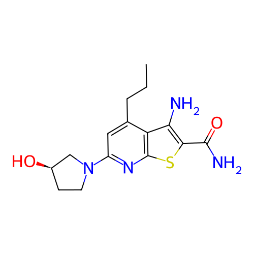 Chemical structure of BindingDB Monomer ID 50302172